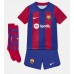 Maillot de foot Barcelona Frenkie de Jong #21 Domicile enfant 2023-24 Manches Courte (+ pantalon court)